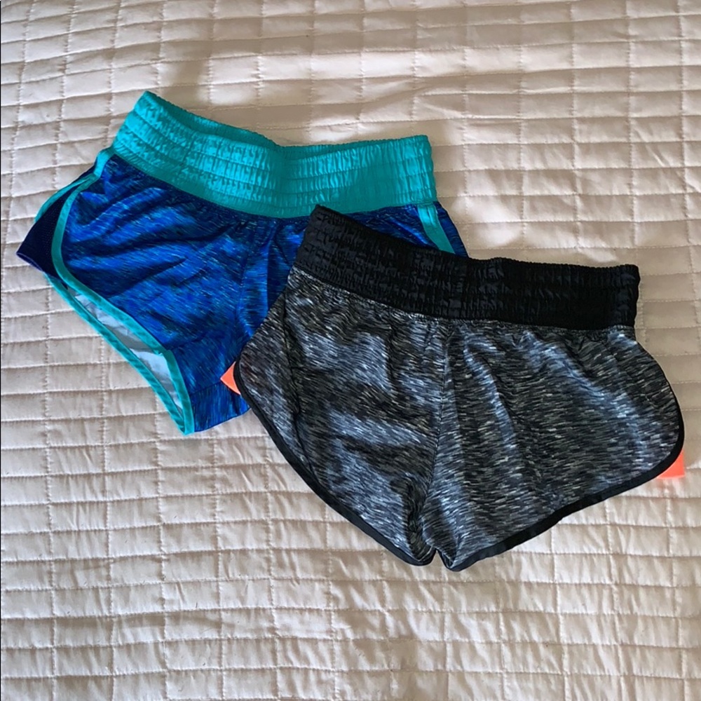 Set of athletic shorts